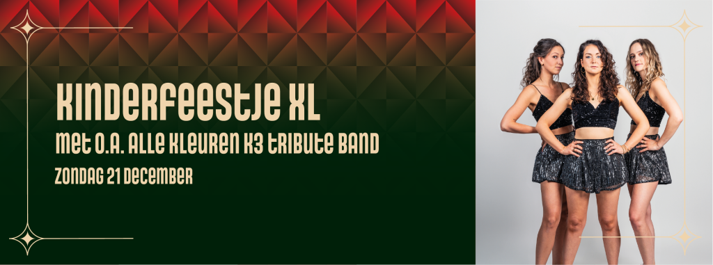 Kinderfeestje XL – met o.a. K3 tribute band